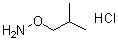 O-异丁基羟胺盐酸盐分子结构 (CAS 6084-58-8)