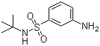 N-叔丁基-3-氨基苯磺酰胺分子结构 (CAS 608523-94-0)