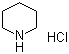 哌啶盐酸盐分子结构 (CAS 6091-44-7)