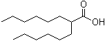 2-己基辛酸分子结构 (CAS 60948-91-6)