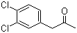 3,4-二氯苯丙酮分子结构 (CAS 6097-32-1)