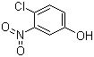 4-氯-3-硝基苯酚分子结构 (CAS 610-78-6)