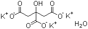 柠檬酸钾分子结构 (CAS 6100-05-6)