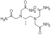 2,2',2'',2'''-[[(1S)-1-甲基-1,2-乙二基]二次氮基]四乙酰胺分子结构 (CAS 61037-92-1)