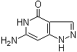 6-氨基-1,5-二氢-4H-吡唑并[4,3-c]吡啶-4-酮分子结构 (CAS 61043-14-9)