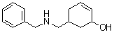 5-[[(Phenylmethyl)amino]methyl]-2-cyclohexen-1-ol molecular structure (CAS 61088-57-1)
