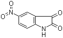 5-硝基靛红分子结构 (CAS 611-09-6)