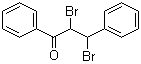 二溴查耳酮分子结构 (CAS 611-91-6)