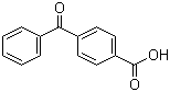4-苯甲酰苯甲酸分子结构 (CAS 611-95-0)