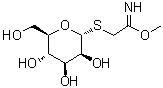 2-(alpha-D-甘露糖基硫基)亚氨基乙酸甲酯分子结构 (CAS 61145-44-6)