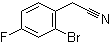 结构式 CAS# 61150-58-1, 2-溴-4-氟苯乙腈