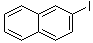 结构式 CAS# 612-55-5, 2-碘萘