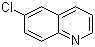 6-氯喹啉分子结构 (CAS 612-57-7)