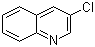 3-氯喹啉分子结构 (CAS 612-59-9)