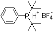 二叔丁基(苯基)膦四氟硼酸盐分子结构 (CAS 612088-55-8)