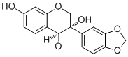 6a-羟基高丽槐素分子结构 (CAS 61218-44-8)