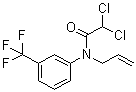 N-烯丙基-N-二氯乙酰间三氟甲基苯胺分子结构 (CAS 61219-95-2)