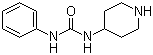 1-苯基-3-哌啶-4-基脲分子结构 (CAS 61220-48-2)