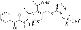 头孢尼西钠分子结构 (CAS 61270-78-8)