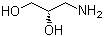 结构式 CAS# 61278-21-5, (S)-3-氨基-1,2-丙二醇