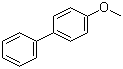 4-甲氧基联苯分子结构 (CAS 613-37-6)