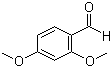 2,4-二甲氧基苯甲醛分子结构 (CAS 613-45-6)
