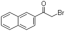 结构式 CAS# 613-54-7, 2-溴-1-(2-萘基)-1-乙酮