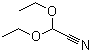二乙氧基乙腈分子结构 (CAS 6136-93-2)