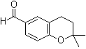 3,4-二氢-2,2-二甲基-2H-1-苯并吡喃-6-甲醛分子结构 (CAS 61370-75-0)
