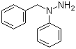 结构式 CAS# 614-31-3, 1-苄基-1-苯基肼
