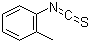 邻甲苯异硫氰酸酯分子结构 (CAS 614-69-7)