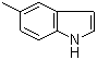 结构式 CAS# 614-96-0, 5-甲基吲哚