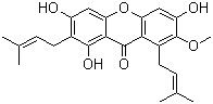 山竺提取物分子结构 (CAS 6147-11-1)