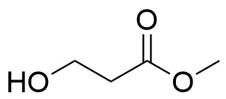 3-Hydroxypropanoic acid methyl ester molecular structure (CAS 6149-41-3)