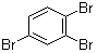 结构式 CAS# 615-54-3, 1,2,4-三溴苯