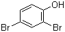 2,4-二溴苯酚分子结构 (CAS 615-58-7)