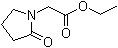 2-氧代-1-吡咯烷乙酸乙酯分子结构 (CAS 61516-73-2)