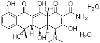 地霉素分子结构 (CAS 6153-64-6)
