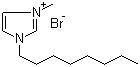 1-辛基-3-甲基溴化咪唑鎓分子结构 (CAS 61545-99-1)