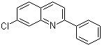 7-氯-2-苯基喹啉分子结构 (CAS 61687-26-1)