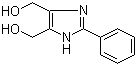 4,5-二(羟甲基)-2-苯基-1H-咪唑分子结构 (CAS 61698-32-6)