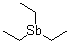 三乙基锑分子结构 (CAS 617-85-6)