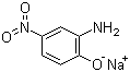 2-氨基-4-硝基苯酚钠分子结构 (CAS 61702-43-0)