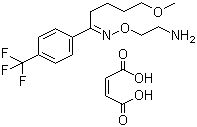 马来酸氟伏沙明分子结构 (CAS 61718-82-9)