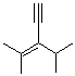 3-乙炔基-2,4-二甲基-2-戊烯分子结构 (CAS 61786-07-0)
