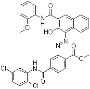 颜料红 188分子结构 (CAS 61847-48-1)