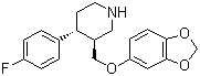 帕罗西汀分子结构 (CAS 61869-08-7)