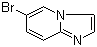 结构式 CAS# 6188-23-4, 6-溴-咪唑并[1,2-a]吡啶
