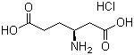L-beta-高谷氨酸盐酸盐分子结构 (CAS 61884-74-0)