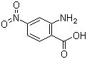 2-氨基-4-硝基苯甲酸分子结构 (CAS 619-17-0)